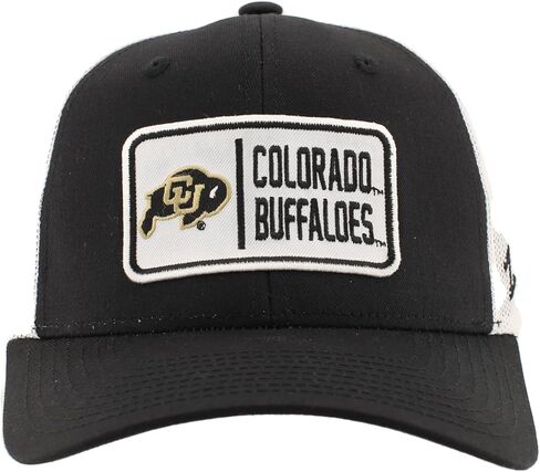 قبعة Snapback مرخصة رسميًا من ZHATS NCAA، رقعة كبيرة باللون الأبيض للفريق in Kuwait