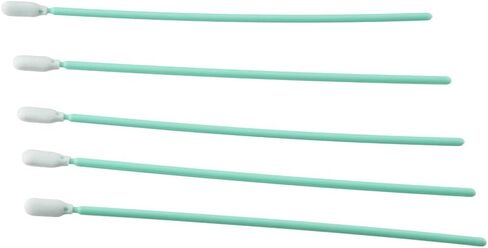 100Pcs Cleaning Swab Kit, Long Handle Foam Swabs, 16cm Foam Tips Sponge Stick, 6.3'' Wipe Swab for Inkjet Printer, Print Head Camera, Green in Saudi Arabia