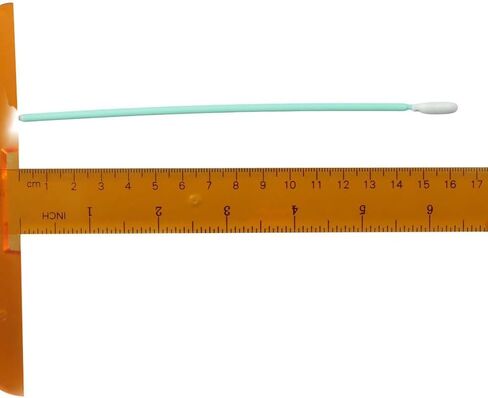 100Pcs Cleaning Swab Kit, Long Handle Foam Swabs, 16cm Foam Tips Sponge Stick, 6.3'' Wipe Swab for Inkjet Printer, Print Head Camera, Green in Saudi Arabia