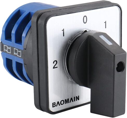 Baomain 660V 40A 5 مواضع 8 محطات تحكم في التحويل مفتاح كاميرا دوار SZW26-40/COA.2 in Saudi Arabia