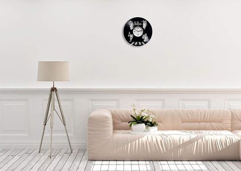 Beatles Vinyl Record Wall Clock 12 Inch Music Gift Idea in Saudi Arabia