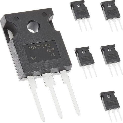IRFP460N IRFP460 MOSFET Transistors 500V 20A Power MOSFETS Transistor N-Channel TO-247 for Electronic Circuit DIY(6 pcs) in Saudi Arabia