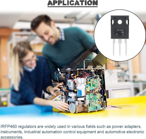 IRFP460N IRFP460 MOSFET Transistors 500V 20A Power MOSFETS Transistor N-Channel TO-247 for Electronic Circuit DIY(6 pcs) in Saudi Arabia