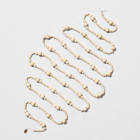 Wooden Bead Garland in Saudi Arabia
