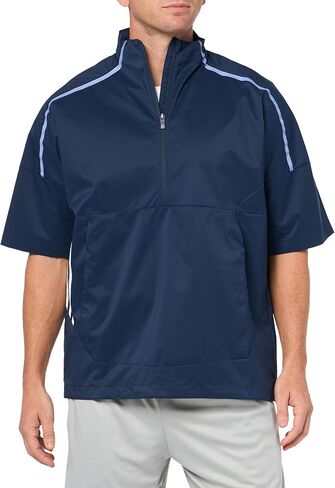 adidas Men's Core Provisional Short Sleeve Half Zip Jacket in Saudi Arabia