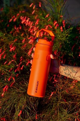 Stanley IceFlow Flip Straw 2.0 Water Bottle| Built-In Straw with Larger Opening | Lightweight & Leak-Resistant | Insulated Stainless Steel | BPA-Free in Kuwait