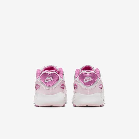 Nike Air Max 90 LTR Baby/Toddler Shoes (FZ3557-100, White/Pink Foam/Playful Pink) in Saudi Arabia