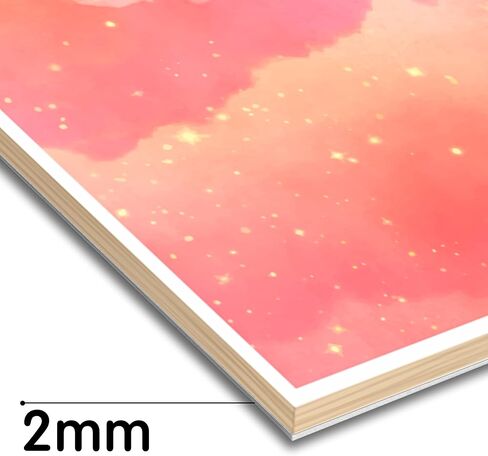 HK Studio Pink Wall Decor Coquette Aesthetic 11" x 17" Pack 3 - ديكور وردي سحابي لغرفة النوم، النوم، غرفة المعيشة، الحمام - ملصقات الحائط ديكور الغرفة للفتيات المراهقات in Kuwait