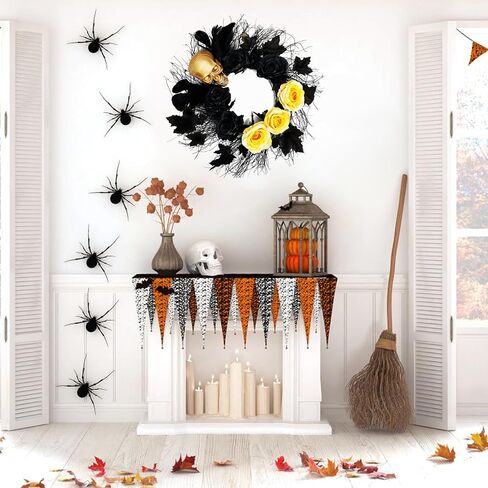 Green Eucalyptus Wreaths 20 Inches Front Door Wreath White Berries Welcome Sign Round Artificial Wreath Outdoor Porch Grapevine Farmhouse Greenery Wreaths for All Seasons Spring Summer Fall Winter in Saudi Arabia