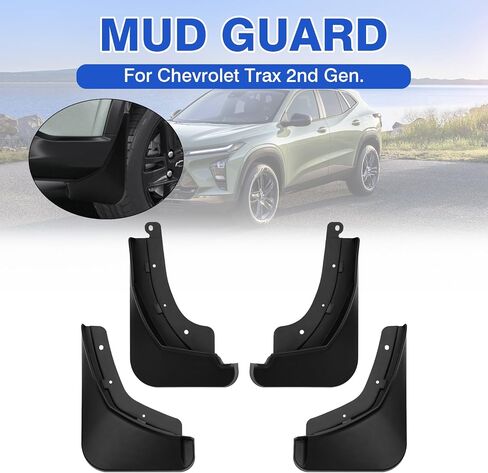 Autorder Mud Flaps Splash Guards for Chevy/Chevrolet Trailblazer 2021 2022 2023 2024 Accessories Mudflap Fender Flares Front and Rear Mud Guard Set 4PCS in Saudi Arabia