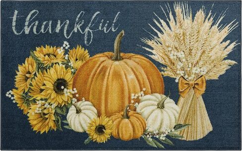 سجادة مطبخ Mohawk Home Harvest، باللون الأزرق من Thanksful Harvest (2' x 3' 4") in Kuwait