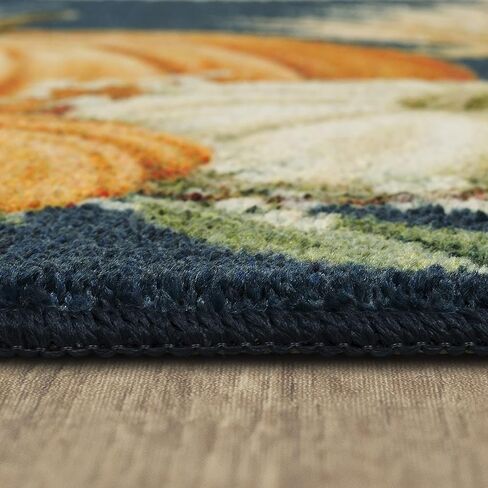 سجادة مطبخ Mohawk Home Harvest، باللون الأزرق من Thanksful Harvest (2' x 3' 4") in Kuwait