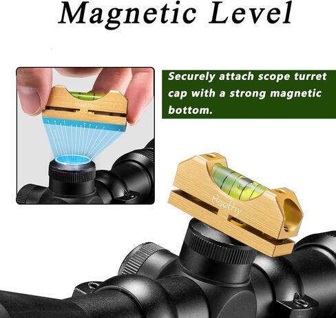 Hawthy Scope Leveling Kit Scope Bubble level (Gold) in Saudi Arabia