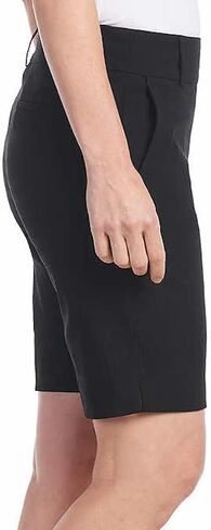 Hilary Radley Women's Pull On Mid Rise Stretch Comfort Bermuda Short in Saudi Arabia