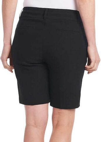 Hilary Radley Women's Pull On Mid Rise Stretch Comfort Bermuda Short in Saudi Arabia