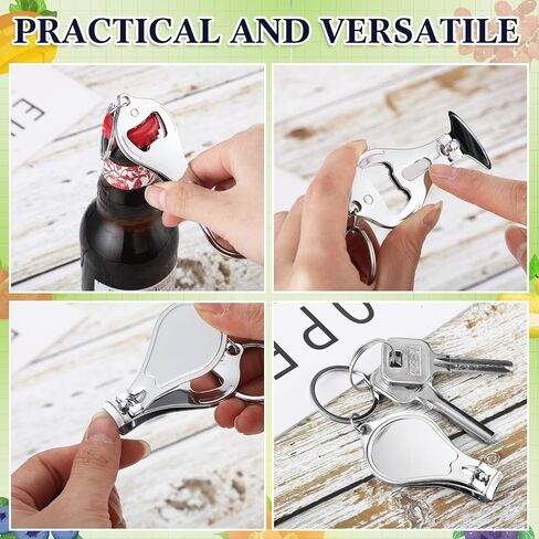 روشتيا 30 قطعة سلسلة مفاتيح ملهمة لقص الأظافر مع اقتباسات تحفيزية لتقدير هدية الشكر (الفاكهة) in Kuwait