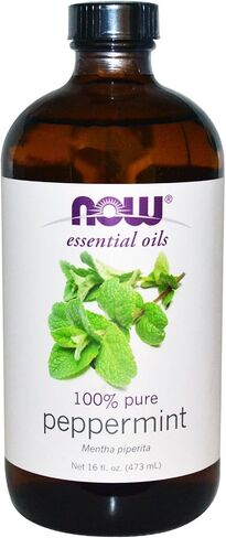 Now Foods, الزيوت العطرية، النعناع، ​​16 أونصة سائلة (473 مل) in Saudi Arabia