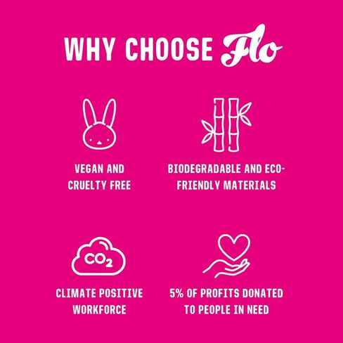 Here we Flo Regular & Super No Applicator Cotton Tampons, 16 CT in Kuwait