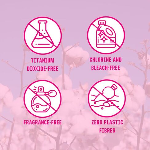 Here we Flo Regular & Super No Applicator Cotton Tampons, 16 CT in Kuwait