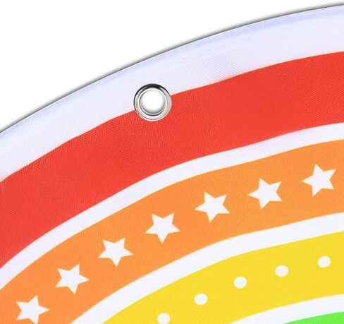 Godery Black 7 Pocket Chart (Black Rainbow) in Saudi Arabia