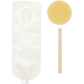 Pouchkins Newborn Drainable 6"L 1pc System Ostomy Pouch 3778, 15 Ct