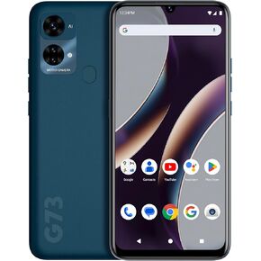 BLU G73 | 2023 | 3-Day Battery | Unlocked | 6.8" HD+ Infinity Display | 128/6GB | Triple 50MP Camera | US Version | US Warranty | Grey