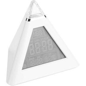 Kid Alarm Clock, LED Color Changing Alarm Clock Thermometer Night Light Desktop Table Clocks Small Compact Alarm Clocks