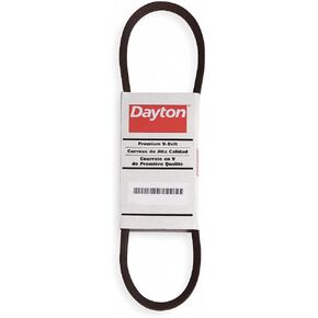 4L260 V-Belt, Outside Length 26" pack of 5