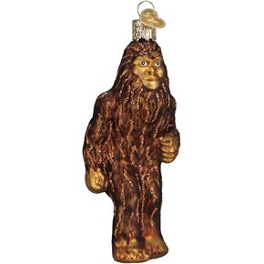 Old World Christmas Sasquatch Glass Blown Ornaments for Christmas Tree