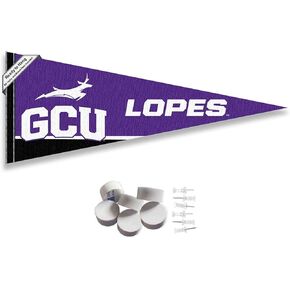 College Flags & Banners Co. Grand Canyon Lopes Pennant Flag and Wall Tack Mount Pads