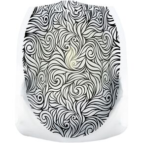 MODGY Luminary Lanterns 4-Pack - Floating LED Candles with Batteries Included - Luminaries are Great for Weddings, Parties, Patios & Celebrations of All Kinds (Whirligig)