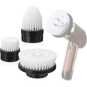 LANMU Replacement Brush Heads Compatible with Horsepower Handheld Power Scrubber As Seen on TV, 3 Pack Cleaning Brush for Tile, Grout, Bathrooms, Kitchen (Power Scrubber Not Included)