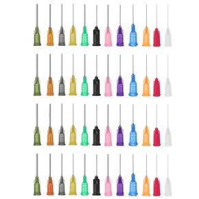 PATIKIL Blunt Tip Dispensing Needles 0.5 Inch, 144 Pcs 12 Different Gauge Industrial Liquid Dispenser Needle with Lure Lock for Refilling Liquid Inks Adhesive Glue