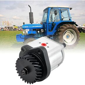 Hydraulic Pump F0NN600AA Compatible with New Holland 5640 6640 7740 7840 8240 8340 LB115 TS100 TS110 TS115 TS90