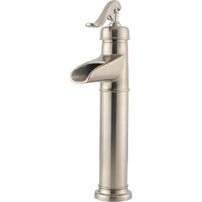 Pfister LF040YP0U LF-040-YP0U Ashfield Single Control Vessel Bathroom Faucet in Rustic Bronze, 1.2gpm, 1.2 GPM
