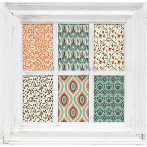 إطار كولاج من kierragrace KG - أبيض معتق، يحمل 6 صور مقاس 4 × 6 بوصات in Kuwait