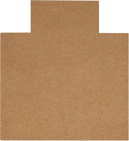 Office Chair Mat for Hardwood Floor, 47"x35" Convex-Shape Floor Protector Heavy Duty Anti-Slip Desk Chair Floor Mat Rug for Home/Office (Dark Grey) in Saudi Arabia