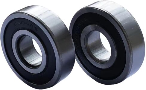 6304-2RSbearing Steel Double Rubber Seal Bearings 20x52x15mm, Pre-Lubricated and Stable Performance and Cost Effective, Deep Groove Ball Bearings(2 Pcs) in Kuwait