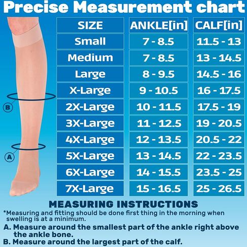Made in USA - Travel Sheer Compression Socks 15-20mmHg for Women - ATRAVEL101 in Saudi Arabia