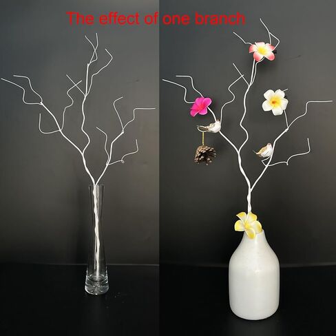 5 قطع بيضاء 29.5 بوصة فروع اصطناعية من الصفصاف المجعد المرجاني الجاف الأغصان نباتات وهمية انحناء العصي ينبع DIY الحرفية المزهريات المنزل الزفاف حديقة فندق مكتب ديكور in Kuwait