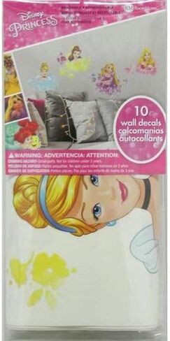 ملصقات جدارية قابلة للتقشير واللصق على شكل زهور أميرات ديزني من رووم ميتس، RMK3623SCS in Kuwait