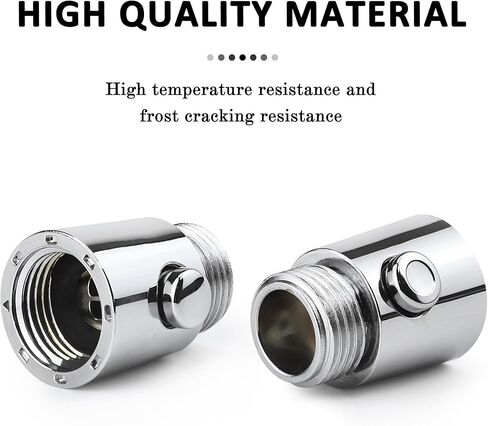 Silicone Shower Enema System with On/Off Switch, 2 Pack Reusable Shower Douche for Men and Women Portable Cleaning，Enema Nozzle Kit for Most Shower Systems ABS Black in Kuwait