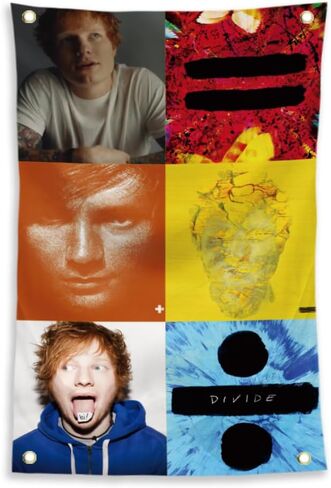 KizmiQ Ed Tapestry Sheeran Tapestries With 4 Brass Grommets For College Dorm Room Decoration 2x3 Ft in Saudi Arabia
