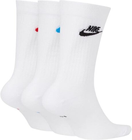 Nike Sportswear Everyday Essential Crew Socks (3 Pairs) Adult DX5, Size L in Saudi Arabia