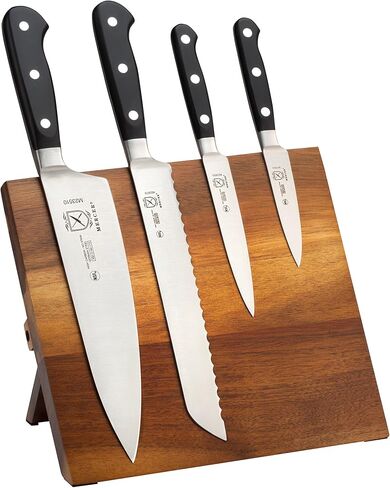 Mercer Culinary Renaissance 5-Piece Magnetic Board Set, Acacia in Saudi Arabia