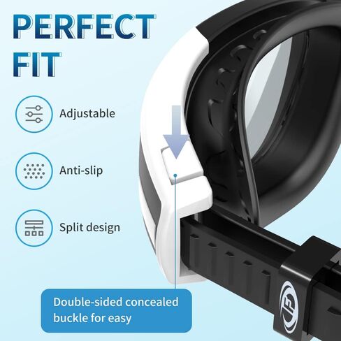 findway Swim Goggles, Polarized Swimming Goggles for Men Women Adult Youth,Anti-fog UV Protection No Leaking Wide Vision in Saudi Arabia
