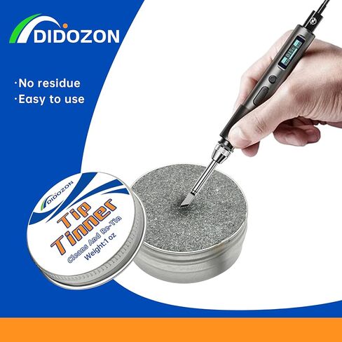 Tip Tinner, Soldering Iron Tip Cleaner and Re-Tinning Solution, 1 pcs, 1 oz in Saudi Arabia