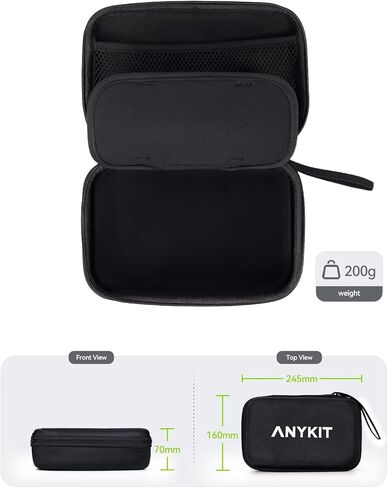 حافظة Anykit الصلبة للحماية المحمولة من مادة EVA، حافظة صلبة ذات سعة كبيرة مطورة، منفاخ إطارات متوافق/منظار داخلي/منظار الأذن in Kuwait
