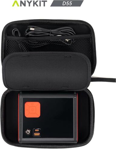 حافظة Anykit الصلبة للحماية المحمولة من مادة EVA، حافظة صلبة ذات سعة كبيرة مطورة، منفاخ إطارات متوافق/منظار داخلي/منظار الأذن in Kuwait