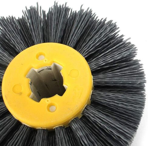 120x100mm Abrasive Wire Drawing Wheel Drum Burnishing Brush for The Surface Treatment of Furniture Wooden Products Polishing 80 Grit in Saudi Arabia